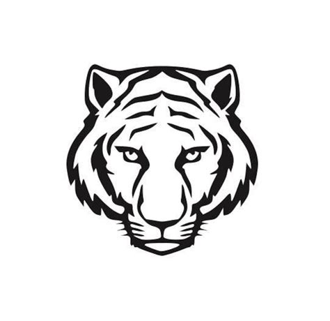 Tiger Mascot Svg Tigers Football Svg School Mascot Svg Tiger Etsy In