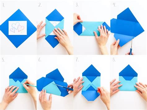 1001 Tutos Et Idées Comment Faire Une Enveloppe Faire Une Enveloppe