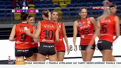 Beşiktaş V Eczacıbaşı Vitra Turkish Womens Volleyball League Youtube