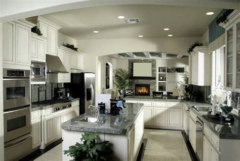 luxury  shaped kitchen designs layouts