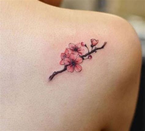 Flor De Cerezo Japones Tatuaje