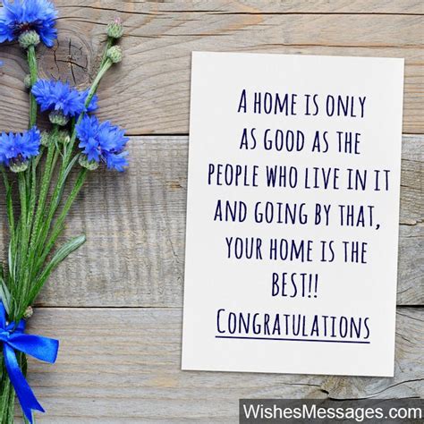 May you experience the new and happy things in life as a homeowner. New Home Wishes and Messages: Congratulations for Buying a ...