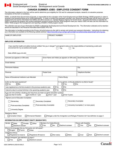 Fill Free Fillable Government Of Canada Pdf Forms