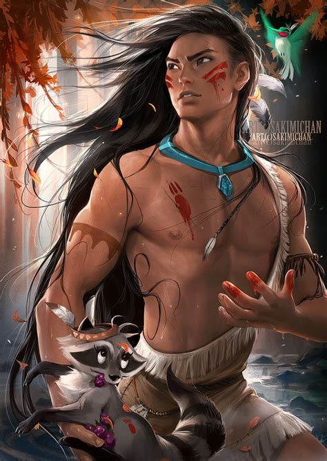 Genderbend Pocahontas Disney Princess Fan Art Fanpop