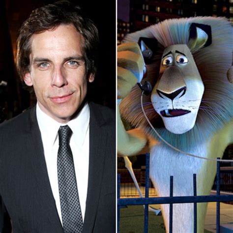 Ben Stiller Madagascar Stars As Cartoon Characters Us Weekly