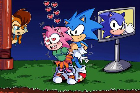 Sonic X Amy Commission By Ian The Hedgehog On Newgrounds