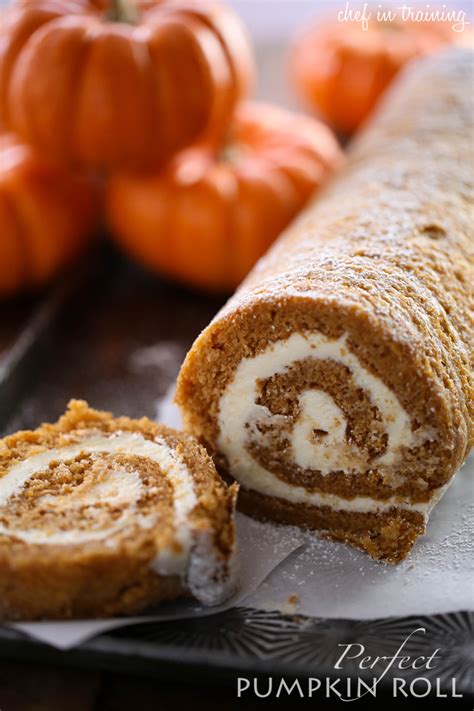 Garnish with a light dusting of powdered. Perfect Pumpkin Roll - Chef in Training