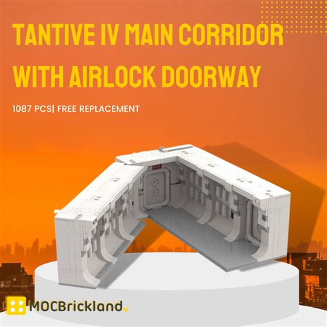 Tantive Iv Main Corridor With Airlock Doorway Moc 89510 Star Wars With