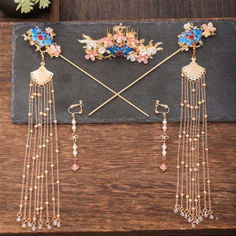 Traditional Chinese Hairpin Gold Hair Combs Wedding Hair Etsy