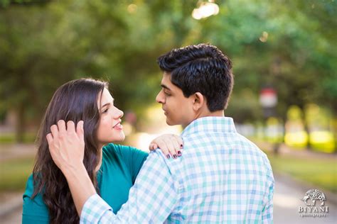 Rice University Engagement Photos Houston Tx Indian Wedding Photo