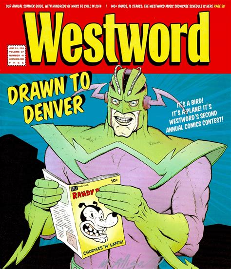 Westword Cover Art By Matthew Allison 2014 Denver Publication In