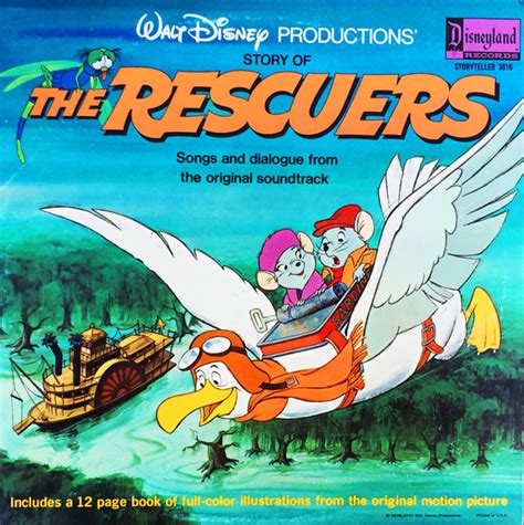 Disneys The Rescuers On Records