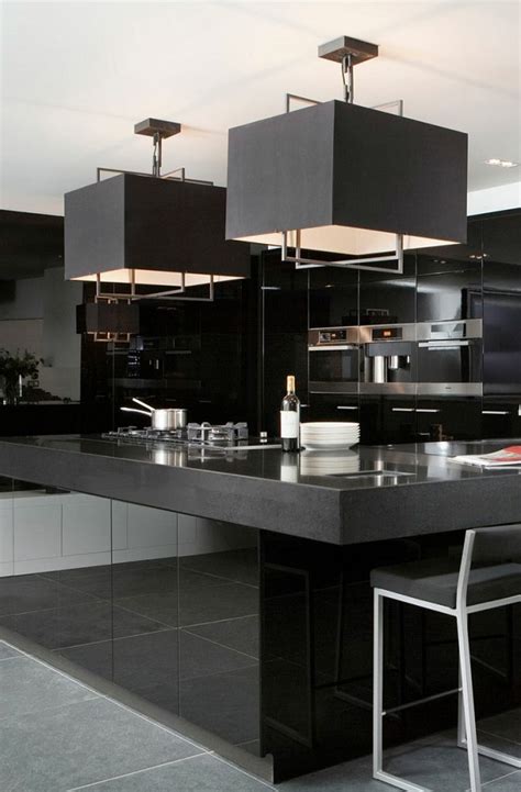You will get a clear conception of price, cost, materials, designer, design, attractions, etc. 25 Black Kitchen Designs For A Modern Home | InteriorHolic.com