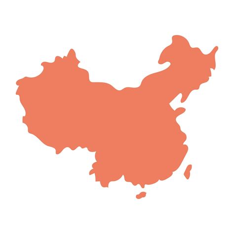 Isolated Chinese Map Design 1783569 Vector Art At Vecteezy