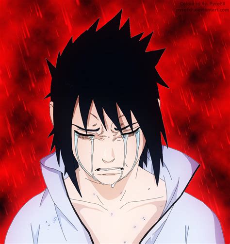 Sasuke Uchihas Tears By Pyrofxk On Deviantart