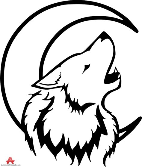 Begin by drawing three circles. How To Draw A Wolf Howling At The Moon - ClipArt Best