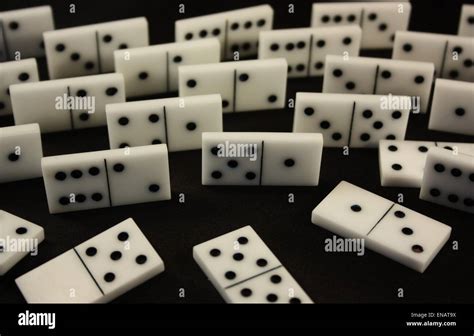 Dominos Board Game Stock Photo Alamy