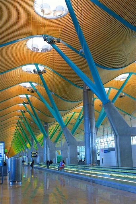 Madrids Barajas Airport Wordlesstech In 2020 Architecture Airport