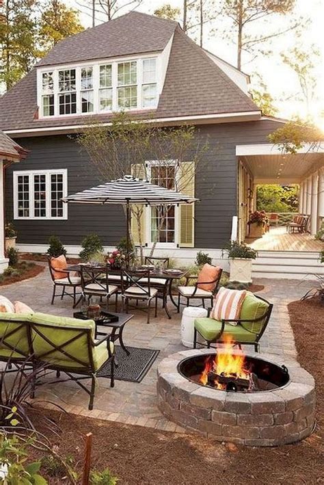 70 Easy Diy Outdoor Fire Pit And Cozy Seating Area Ideas Backyard Patio Designs Backyard