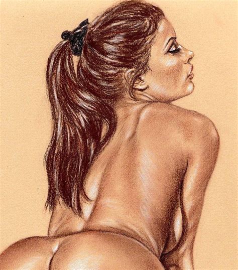 Nude Woman Erotic Female Pin Up Nu Akt Fine Art Print By Karmailo The Best Porn Website