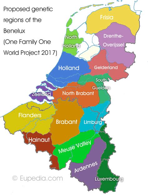 Benelux Regional Dna Project Eupedia