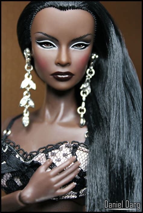 Jordan In Lingerie Silkstone Black Barbie Barbie Clothes Barbie Dolls