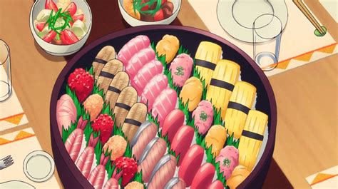 Itadakimasu Anime Bento Food Art Food Illustrations