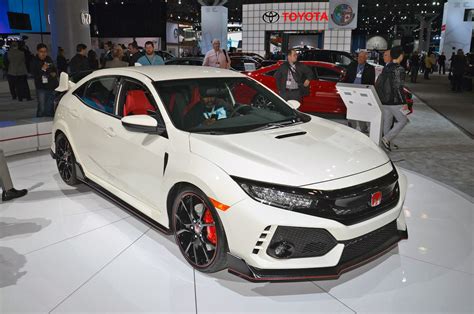 Lightweight, aerodynamic and an absolute blast on both the track and the road. 2017 Honda Civic Type R Dons Championship White Paint for ...