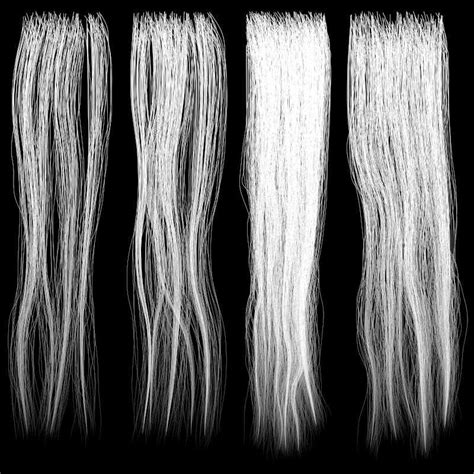 15x Hair Alphas Textures Ph