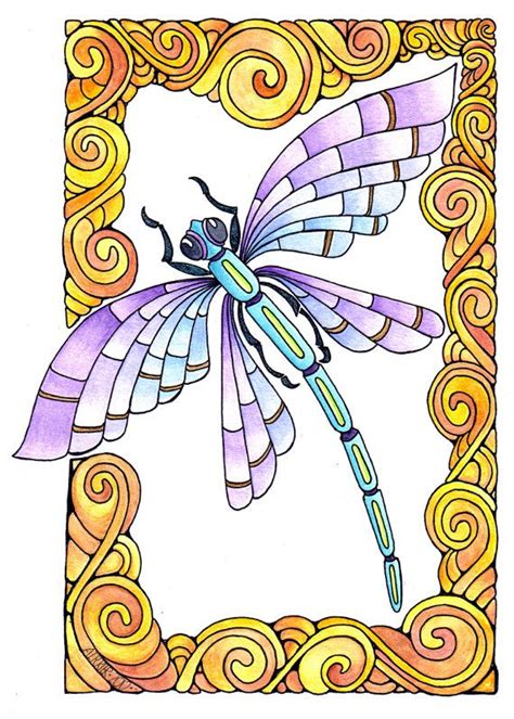 This Item Is Unavailable Etsy Dragonfly Wall Art Ink Drawing