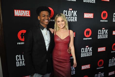 Olivia Holt And Aubrey Joseph Cloak And Dagger Premiere At The 2018
