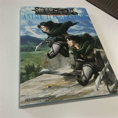 Attack on Titan Anime Illustrations Art Book Animation All Color Art
