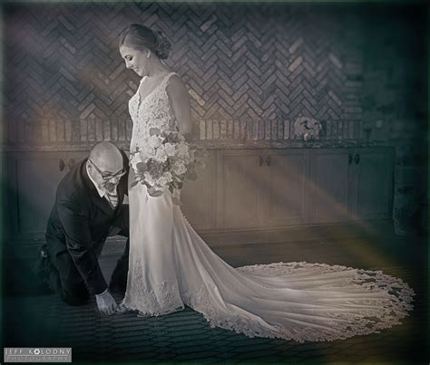 Brides Father Placing A Penny In His Daughters Shoe Florida Wedding Photographer Wedding