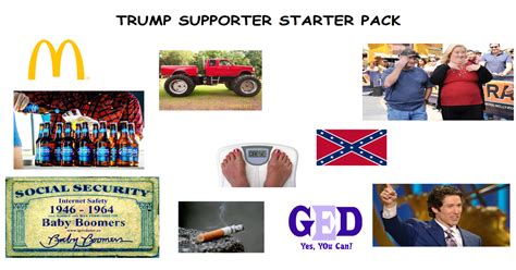 Trump Supporter Starter Pack Starterpacks