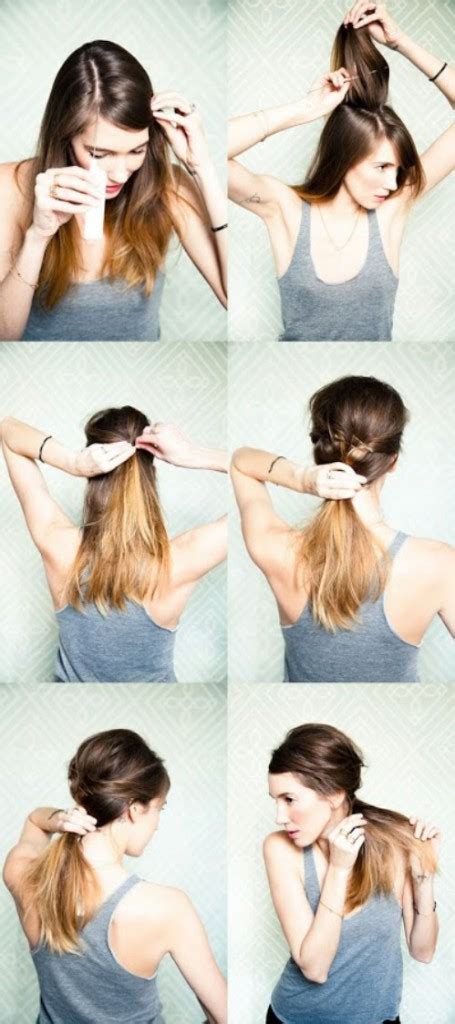 Perfect Ponytail Tutorials Turning The Ordinary Into Extraordinary DIY Crafts