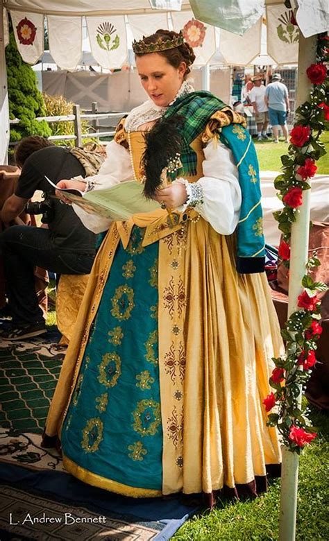 Renaissance Dress Tudor Elizabethan Costume Bridal Gown Lay Away