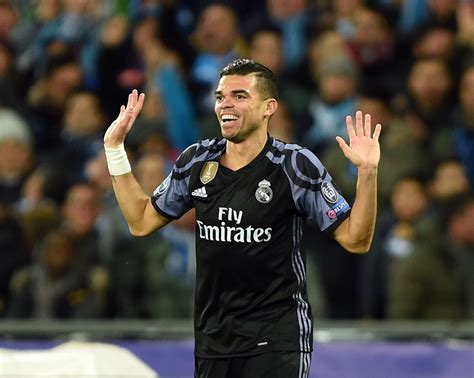 Pepe Misses Real Madrid Training As Zinedine Zidanes Side Prepare For