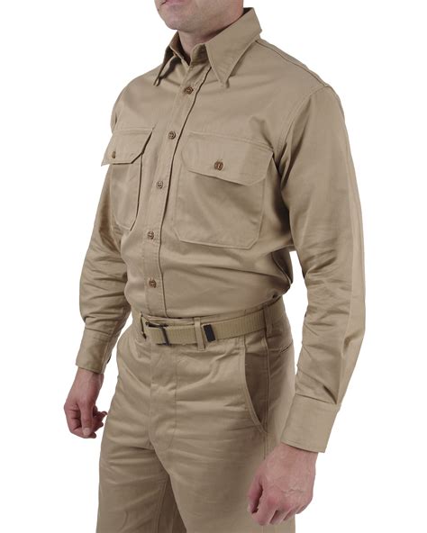 Us Wwii Army Khaki Shirt