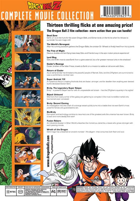 Dragon ball super movies in order. Dragon Ball Z Movie List Order