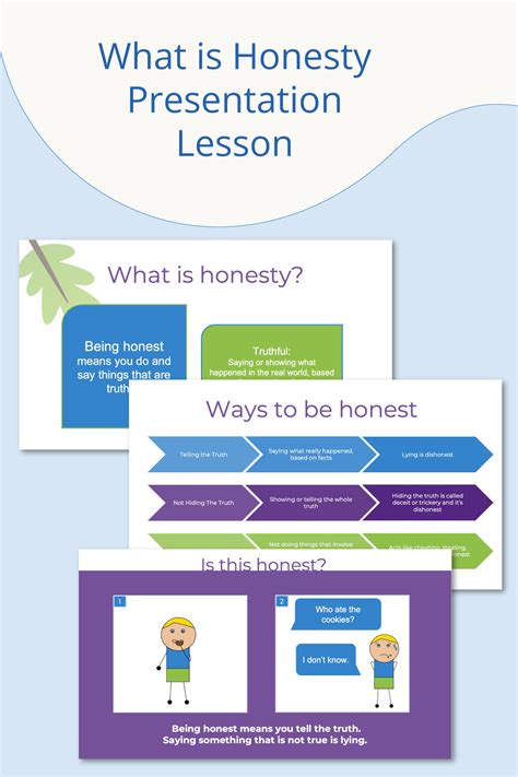 Honesty Worksheets And Teaching Resources Honesty Worksheets And