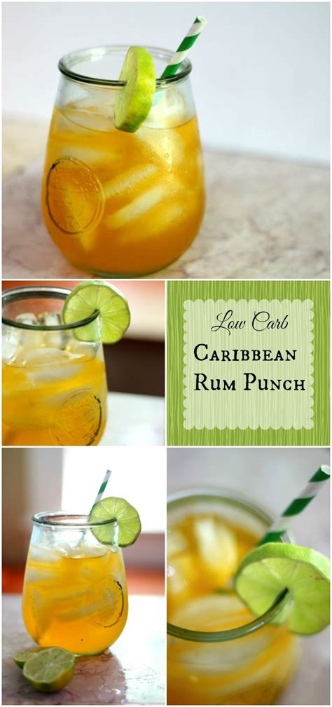 *news flash* low carb alcohol does exists, and we're here to tell you all about it! Keto Rum Punch Cocktail Recipe (Caribbean Style, Low Carb ...