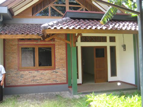 Desain rumah batu bata merah desainrumahkitanet via desainrumahkita.net. RUMAH DIJUAL: Di jual rumah (bata merah) di beji depok