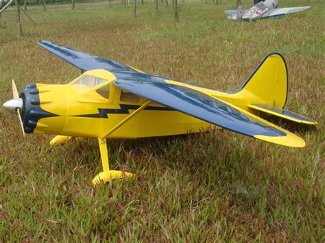 Stinson Reliant Yellow Airplane Arf 220cm 7kg 30cc Cymodel