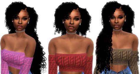 Sims 4 Cc Black — Xxblacksims Tia Hair Bunup Box Braids