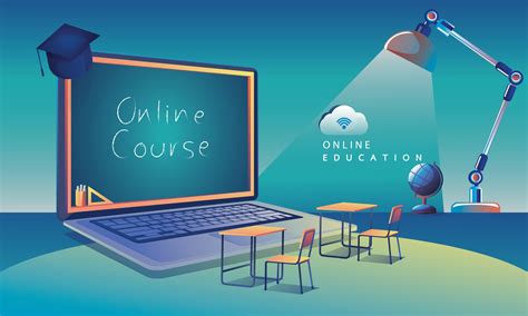 Online Education Application Learning Worldwide On Computer Mobile
