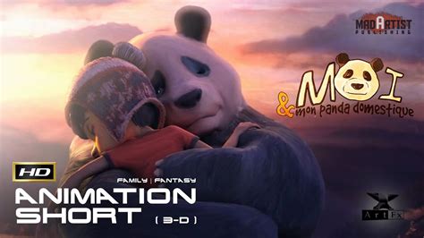 Cgi 3d Animated Short Film Me And My Pet Panda Adorable Animation