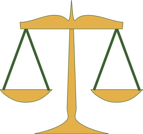 Scales Of Justice Clipart Clipart Best