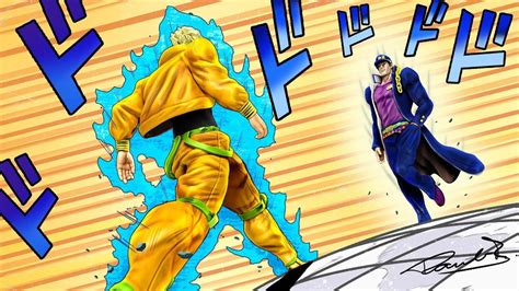 Create Meme Jo Jo And Dio Go At Each Other Dio And Jotaro Go At Each