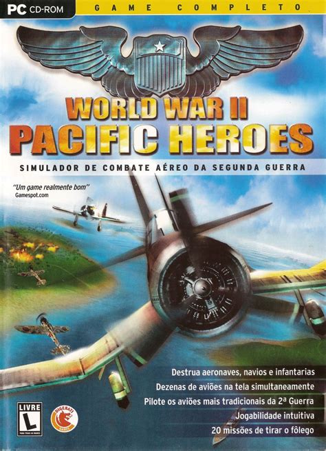World War Ii Pacific Heroes 2004 Windows Box Cover Art
