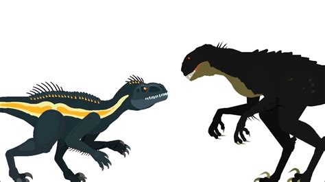 Indoraptor Vs Scorpius Rex Coming Soon Stick Nodes Youtube